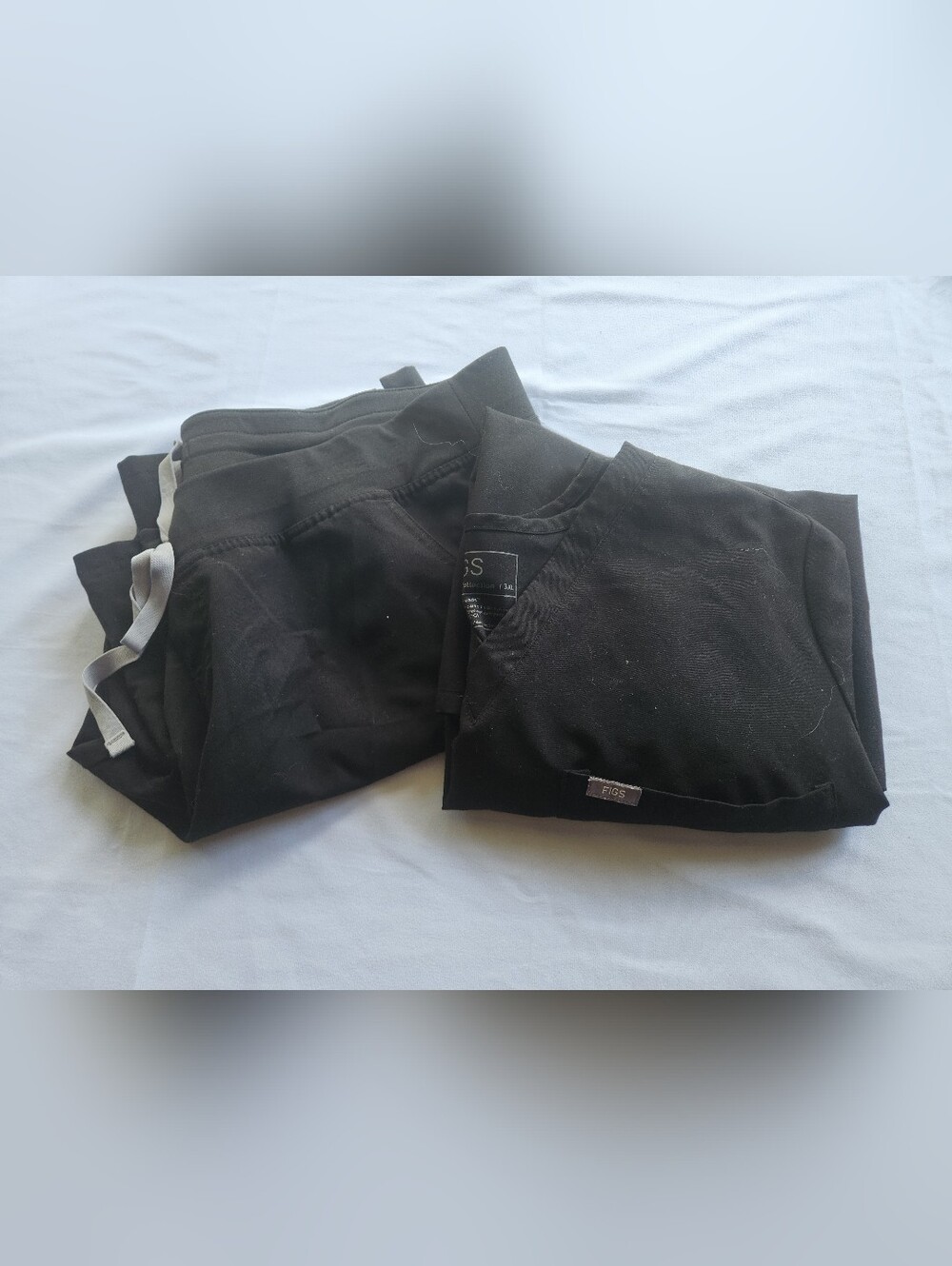 2XL/3XL Black FIGS Set